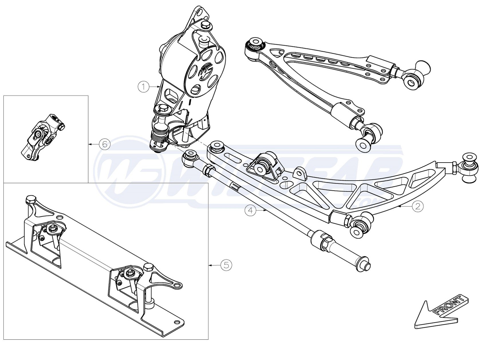 RX8 Angle Kit by Wisefab