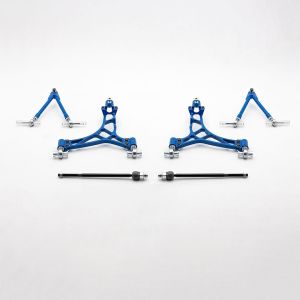 Precise hangling with Wisefab Corvette C5 and C6 control arm upgrade.