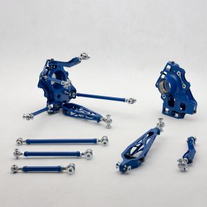 Wisefab BMW F20, F30 rear suspension kit for improved handling and performance.