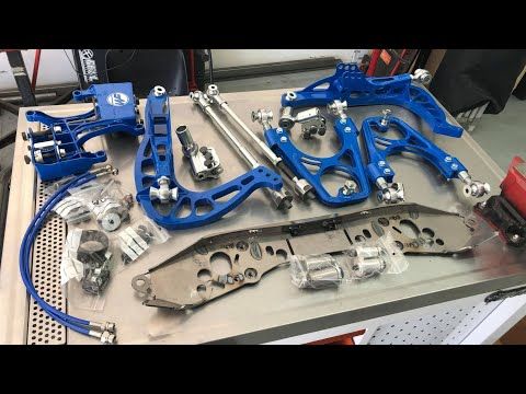 Wisefab Lexus IS200 / IS300 / JZX90 / JZX100 Drift Suspension kit.