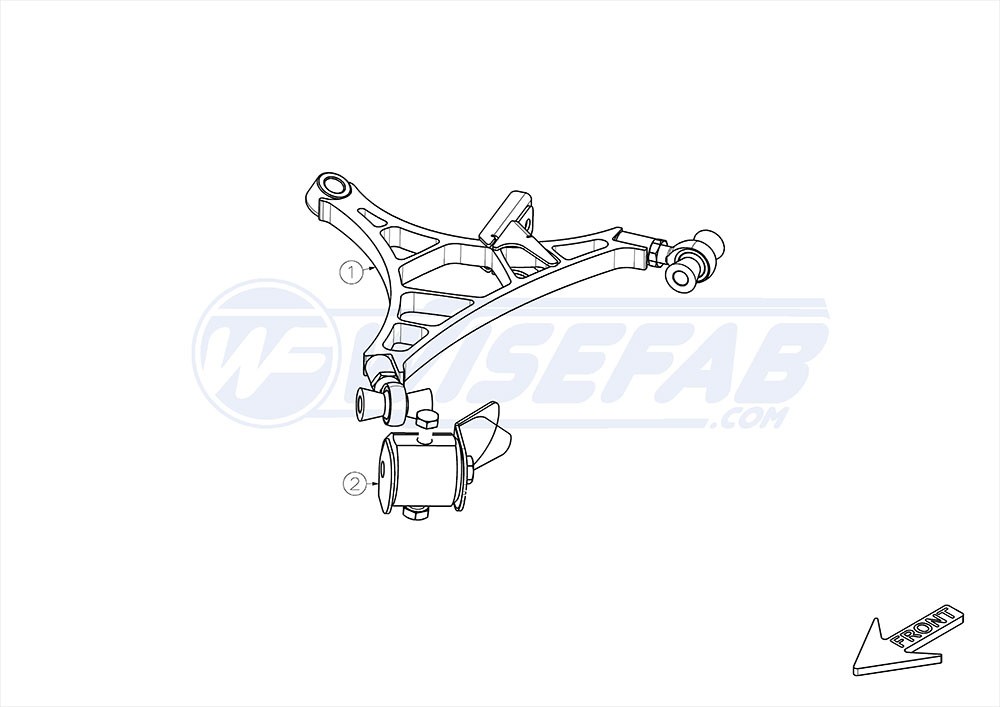 Honda Civic EP3 Strong Lower Control Arms